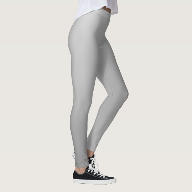 Slim Look Soft Silver Gradient Leggings (Rechts)