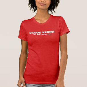 Slim T-Shirt für Damen Nur für echte Damen
