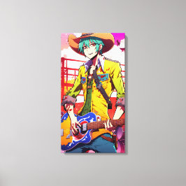 Slim Walker Leinwanddruck