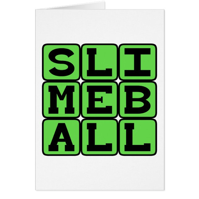 Slimeball, ekelhafte Krippe (Vorne)