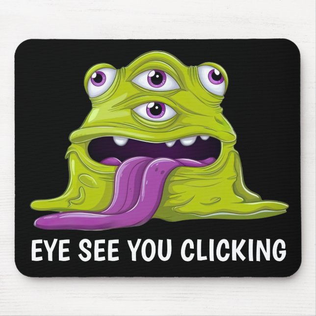 Slimy Monster Mousepad (Vorne)