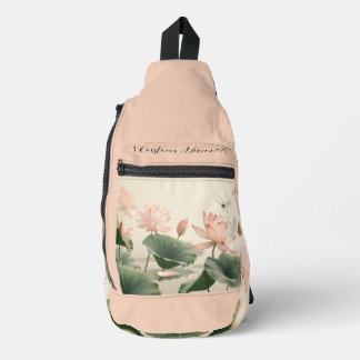 Sling Duffel - Dragonfly in Rosa Crossbody Bag