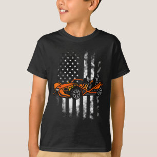 Slingshot Car American USA Flag 4. Juli Schlinge T-Shirt