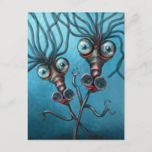 Slinky Seepferde Postkarte