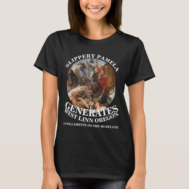 SLIPPERY PAMELA UND DIE GENERATIONEN WEST LINN ORE T-Shirt (Vorderseite)