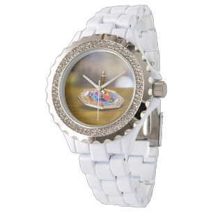 SlipperyJoe Chanukka-Dreidel-Geschenk achteckiger Armbanduhr