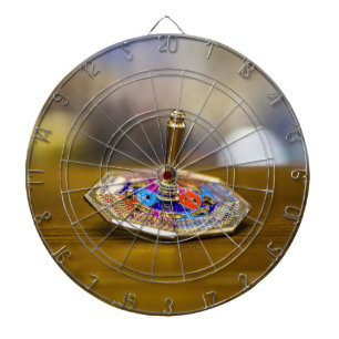 SlipperyJoe Chanukka-Dreidel-Geschenk achteckiger Dartscheibe