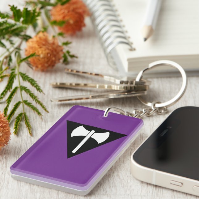 SlipperyJoe drapeau de la fierté lesbienne puissan (Devant droit)