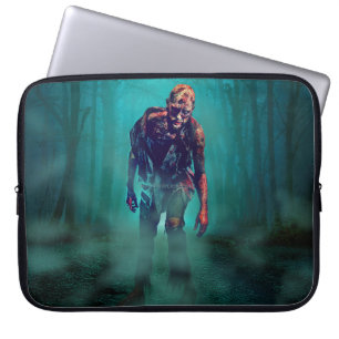 SlipperyJoe furchteinflößende Zombie-Figur isolier Laptopschutzhülle