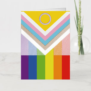 SlipperyJoe Intersex Progress Flag Regenbogen