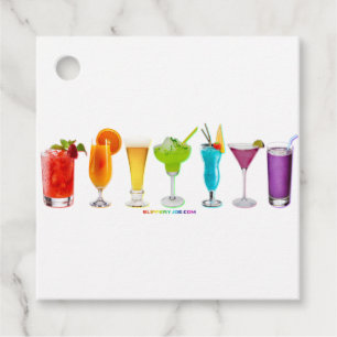SlipperyJoe jubelt Alkoholcocktails LGBTQIA Gay Geschenkanhänger