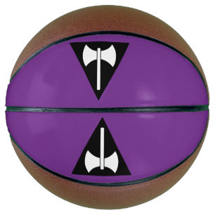 SlipperyJoe lesbische Pride-Flagge starke schwule Basketball