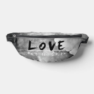 SlipperyJoe-Liebe hat keine Hautfarbe Bauchtasche