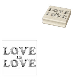 SlipperyJoe Liebe ist Liebe tröpfelt schmilzt dyna Gummistempel