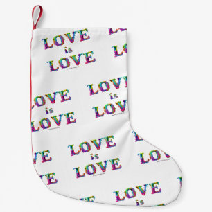 SlipperyJoe Liebe ist Liebe tropfend schmelzend dy Kleiner Weihnachtsstrumpf