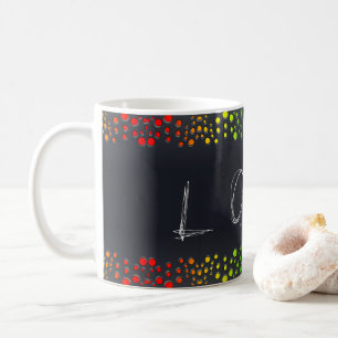 SlipperyJoe liebt Blasen rot orange gelb grün c Kaffeetasse