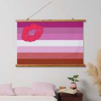 SlipperyJoe Lippenstift Lesbische Strichflagge Fem