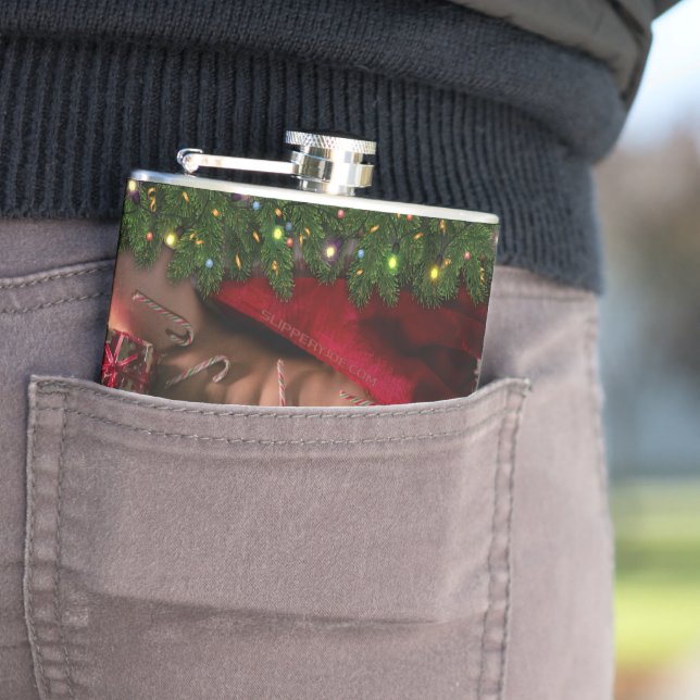 SlipperyJoe männliche Brustkorb Sechserpack Bauchs Flachmann (Beispiel)