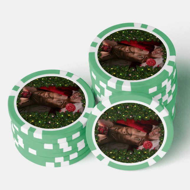 SlipperyJoe männliche Brustkorb Sechserpack Bauchs Pokerchips (Stapel)