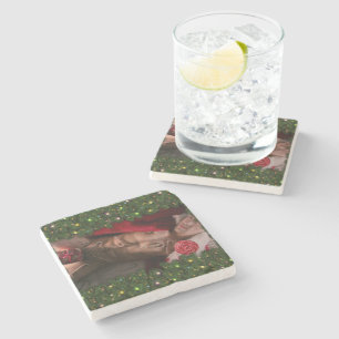 SlipperyJoe männliche Brustkorb Sechserpack Bauchs Steinuntersetzer