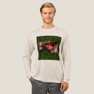 SlipperyJoe männliche Brustkorb Sechserpack Bauchs Tri-Blend Shirt