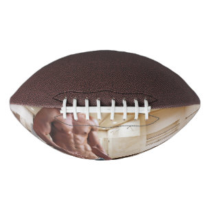 SlipperyJoe-Muschelmuskulatur-Armbanduhr Football