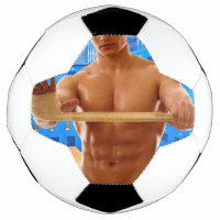 SlipperyJoe Musculus man abs locker Raum gekachelt