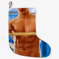 SlipperyJoe Musculus man abs locker Raum gekachelt