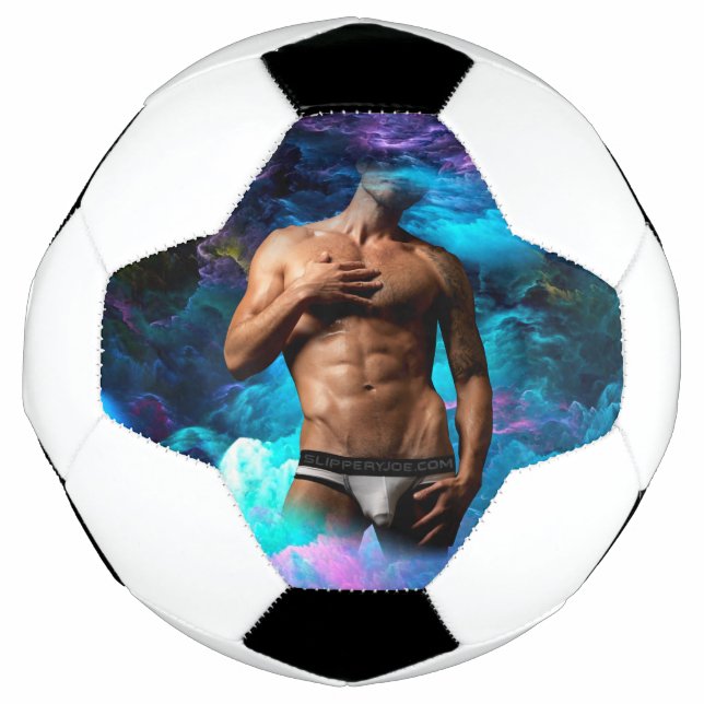 SlipperyJoe Muskel-Unterhosen-Wulst lebhaft h Fußball (Vorderseite)