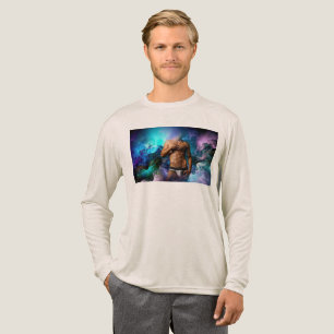 SlipperyJoe Muskel-Unterhosen-Wulst lebhaft h Tri-Blend Shirt