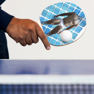 SlipperyJoe muskulöser Mann sechs Packungen abs mä Tischtennis Schläger
