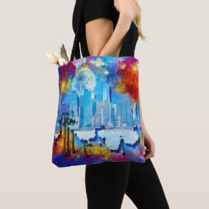 SlipperyJoe NYC Graffiti Mond umgeben von wirbelnd Tasche