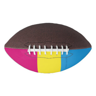 SlipperyJoe pansexual Stolz Fahne rosa Bernstein Football
