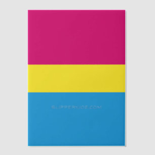 SlipperyJoe pansexuelle Pride-Flagge pink Bernstei