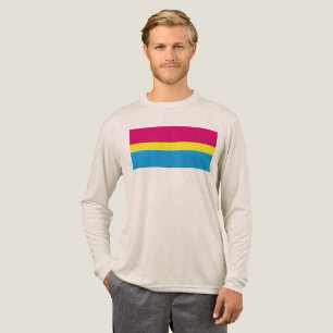 SlipperyJoe pansexuelle Pride-Flagge pink Bernstei Tri-Blend Shirt