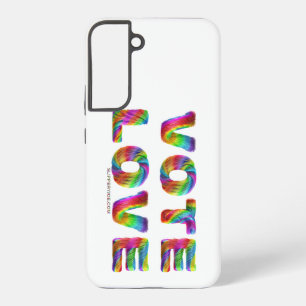 SlipperyJoe Stimme Liebe Gleichheit regenbogenfarb Samsung Galaxy Hülle
