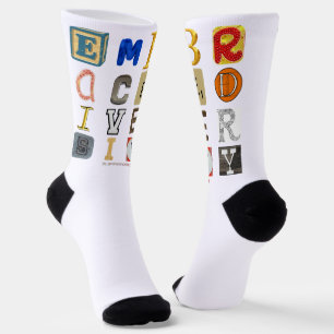 SlipperyJoe umarmen Diversity-Metapher LGBTQIA glo Socken