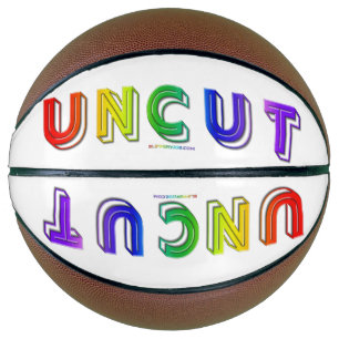 SlipperyJoe unbeschnitten lebendig lebhaft neon Re Basketball
