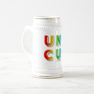 SlipperyJoe ungeschnitten lebendig lebhaft neon Re Bierglas