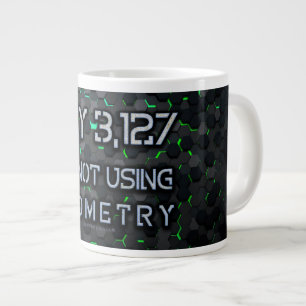 SlipperyJoe verwendet kein geometrisch vernetzende Jumbo-Tasse