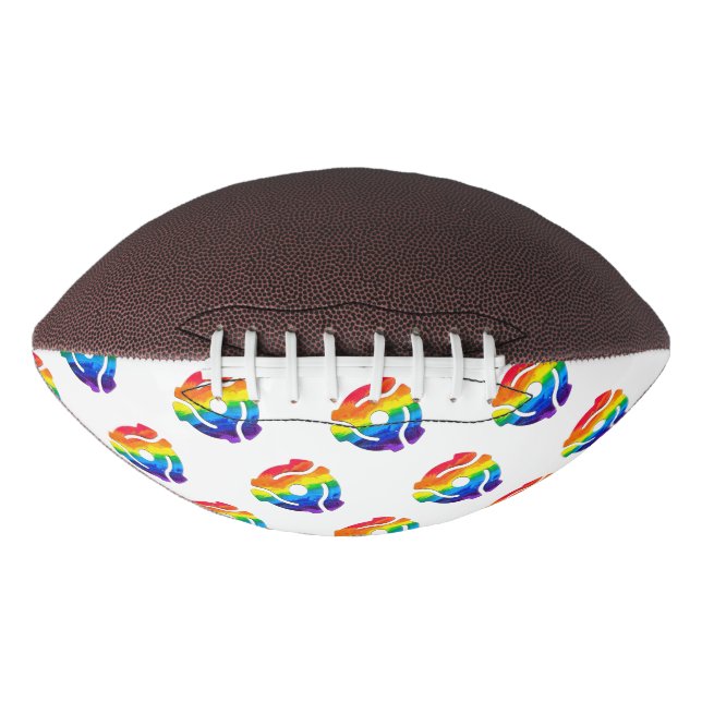 SlipperyJoe's 45-RPM-Plattenadaptervibran Football (Vorderseite)