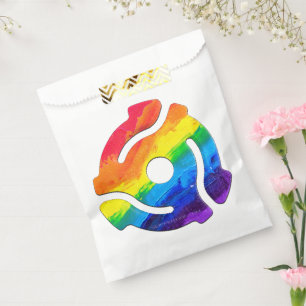 SlipperyJoe's 45-RPM-Plattenadaptervibran Geschenktütchen
