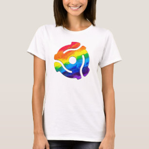 SlipperyJoe's 45-RPM-Plattenadaptervibran T-Shirt