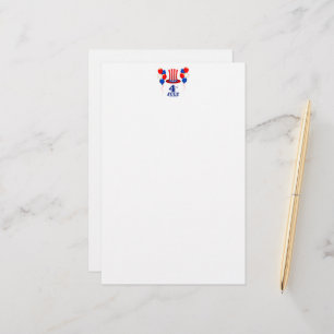 SlipperyJoe's 4. Juli Unabhängigkeitstag klassisch Briefpapier