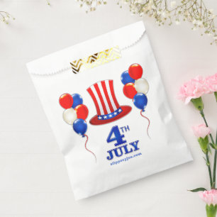 SlipperyJoe's 4. Juli Unabhängigkeitstag klassisch Geschenktütchen