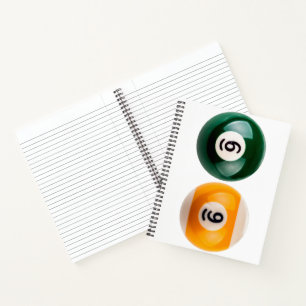 SlipperyJoe's 69 harter Billardtisch Notizbuch