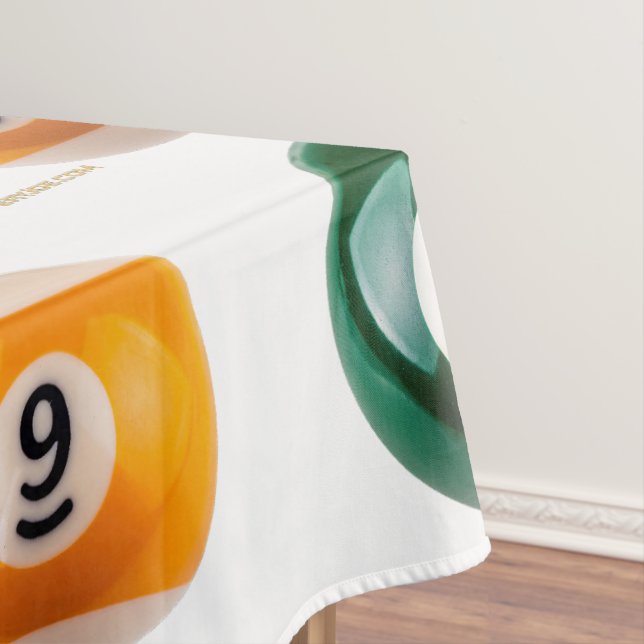 SlipperyJoe's 69 harter Billardtisch Tischdecke (Beispiel)