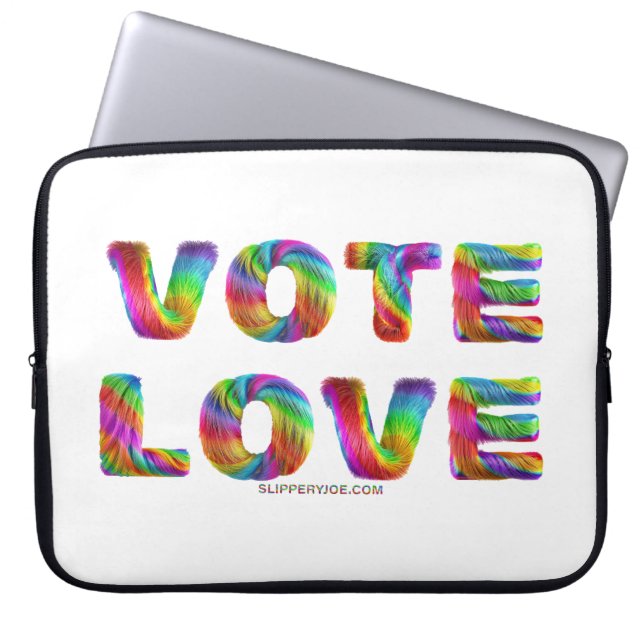 SlipperyJoe's Abstimmung Liebe Gleichstellung Gay  Laptopschutzhülle (Vorderseite)
