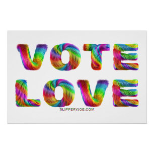 SlipperyJoe's Abstimmung Liebe Gleichstellung Gay  Poster