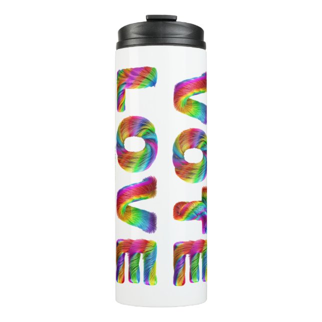 SlipperyJoe's Abstimmung Liebe Gleichstellung Gay  Thermosbecher (Vorderseite)